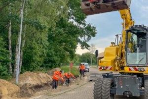 Erneuern einer Gossen- und Bordanlage in Celle