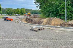 Erneuern einer Gossen- und Bordanlage in Celle