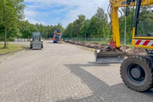Erneuern einer Gossen- und Bordanlage in Celle