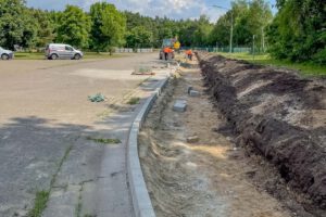 Erneuern einer Gossen- und Bordanlage in Celle