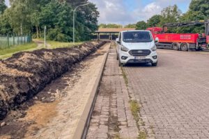 Erneuern einer Gossen- und Bordanlage in Celle