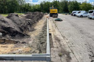 Erneuern einer Gossen- und Bordanlage in Celle