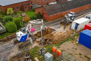 Erschließungsarbeiten für Feuerwehr und Gewerbefläche in Wennigsen