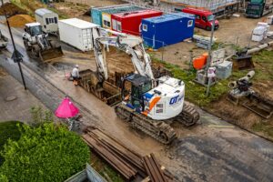 Erschließungsarbeiten für Feuerwehr und Gewerbefläche in Wennigsen