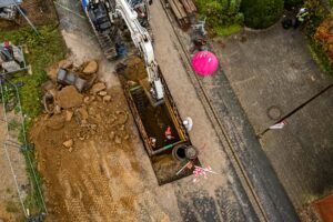 Erschließungsarbeiten für Feuerwehr und Gewerbefläche in Wennigsen