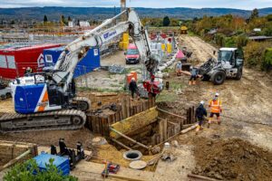 Erschließungsarbeiten für Feuerwehr und Gewerbefläche in Wennigsen