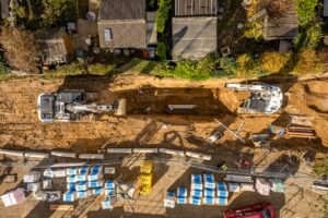 Erschließungsarbeiten für Feuerwehr und Gewerbefläche in Wennigsen