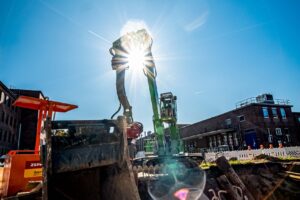 Tiefbauarbeiten bei Conti Hannover Tiefbauarbeiten bei Conti Hannover