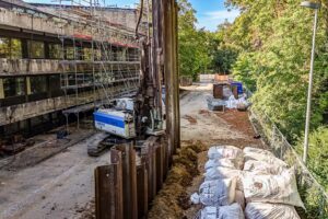 Heisig Tiefbau, Träger rammen