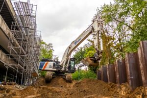 Ausgraben Stadthalle Braunschweig