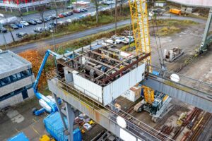 Entfernung erste Bahn