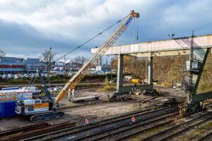Entfernung erste Bahn