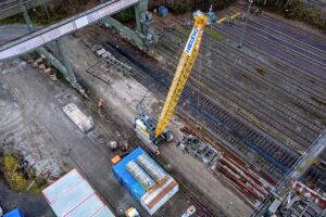 Entfernung erste Bahn