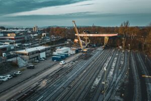 Entfernung zweite Bahn